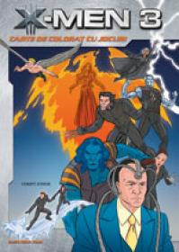 X-men - carte de colorat cu jocuri  - 
