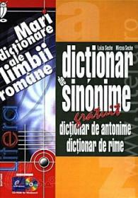 Dictionar de sinonime. Dictionar de antonime. Dictionar de rime (CD-ROM) - Luiza Seche