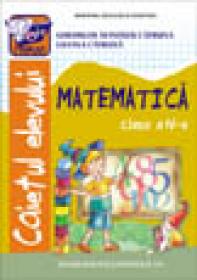 Caiet de Matematica cls. a-lV-a - Gheorghe Catruna Mandizu , Liliana Catruna