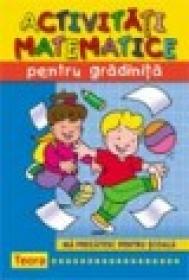 Activitati matematice pentru gradinita. Ma pregatesc pentru scoala - ***