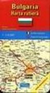 Bulgaria - harta turistica -