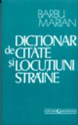 Dictionar de citate si locutiuni straine - Barbu Marian