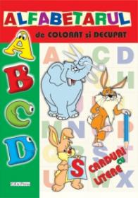 Alfabetarul de colorat si decupat - 