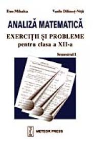 Analiza matematica exercitii si probleme pentru clasa a XII-a, semestrul I - Dan Mihalca, Vasile Dilimot-Nita