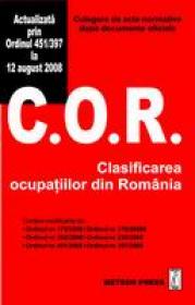 Clasificarea ocupatiilor din Romania - Culegere de acte normative