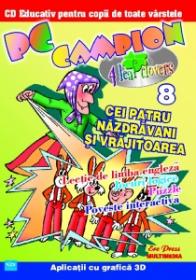 PC Campion - nr. 08 - Cei patru nazdravani si vrajitorii - 