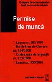 Permise de munca - Culegere de acte normative