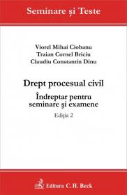 Drept procesual civil. Indreptar pentru seminare si examene. Editia 2 - Ciobanu Viorel Mihai , Dinu Claudiu Constantin , Briciu Traian Cornel