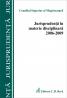 Jurisprudenta in materie disciplinara 2006-2009 - Consiliul Superior al Magistraturii