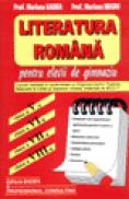 Literatura romana pentru elevii de gimnaziu - Clasele V-VIII - Mariana Badea