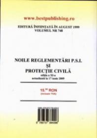 Noile reglementari P.S.I. si protectie civila - ***