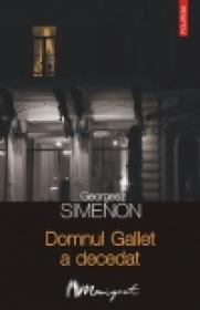 Domnul Gallet a decedat - Georges Simenon