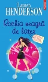 Rochia neagra de latex - Lauren Henderson