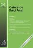 Caiete De Drept Penal, Nr. 2-3/2007 - 