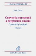 Conventia Europeana A Drepturilor Omului, Vol. I - Chirita Radu