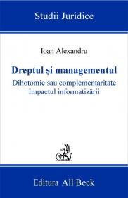 Dreptul si Managementul - Alexandru Ioan