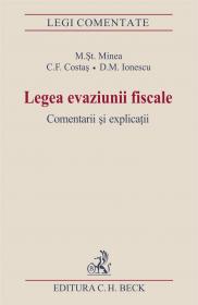 Legea Evaziunii Fiscale - Costas Cosmin Flavius, Ionescu Diana Maria, Minea Mircea Stefan