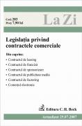Legislatia Privind Contractele Comerciale (actualizat La 25.07.2007) - 