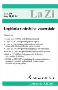 Legislatia Societatilor Comerciale (actualizat La 15.11.2007). Cod 296 - 