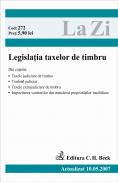 Legislatia Taxelor De Timbru, Actualizat La 10.05.2007. Cod 272 -