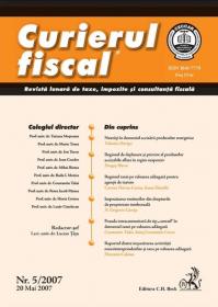 Curierul fiscal, nr. 5/2007 - Paul Stewart, Chriss Riddell