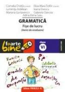 GRAMATICA. FISE DE LUCRU PENTRU CLASA A VI-A - CHIRITA, Cornelia ; TROFIN, Eliza-Mara ; ARDELEAN, Luminita ; ENESCU, Ioana ; GURTAVENCO, Mariana ; OANCEA, Gabriela ; SASU, Adina Elena