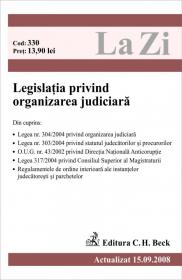 Legislatia privind organizarea judiciara (actualizat la 15.09.2008) - Paul Stewart, Chriss Riddell