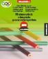 MATEMATICA. OLIMPIADE SI CONCURSURI SCOLARE. CLASELE VII-VIII - POP, Cristian ; SERDEAN, Ioan ; MIRON, Smaranda ; LAZAR, Cristian ; LUCHIAN, Dorel ; CHITES, Costel ; BRANZEI, Dan