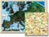 Europa - coduri postale laminata (scara 1:3.500.000) - 
