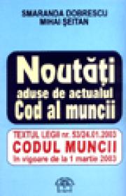 Noutati aduse de actualul Cod al muncii - Smaranda Dobrescu