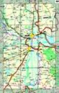 Romania - atlas rutier (scara 1:500.000, Index localitati) -