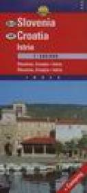 Slovenia - Croatia - Istria ( Harta rutiera) - 