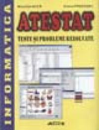 ATESTAT - Teste si probleme rezolvate - Nicolita Guta, Elena Predesel
