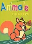 Animale din padure- carte cu abtibilduri si poze - ***