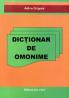 Dictionar de omonime - Adina Grigore