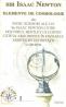 Elemente De Cosmologie - Sir Isaac Newton