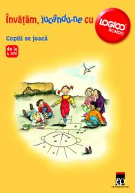 Copiii se joaca logico set - Finken