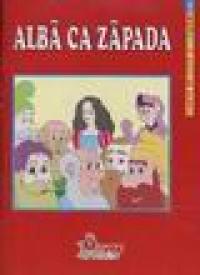 Alba ca zapada - Carte de citit si colorat - 