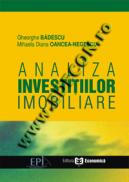 Analiza Investitiilor Imobiliare - Gheorghe Badescu , Mihaela Diana Oancea-Negescu
