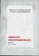 Arhivele totalitarismului 2/1995 -