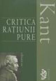 Critica ratiunii pure - Immanuel Jant