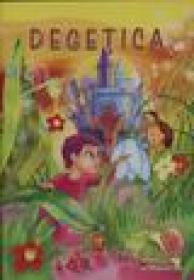 Degetica carte de citit si colorat - 