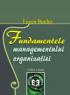 Fundamentele managementului organizatiei, editia a II-a - Eugen Burdus