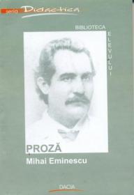Proza - Eminescu Mihai