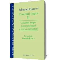 Cercetari logice II. - Edmund Husserl
