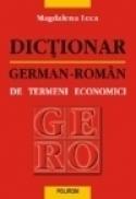 Dictionar german-roman de termeni economici - Magdalena Leca