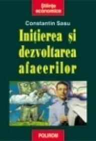 Initierea si dezvoltarea afacerilor - Constantin Sasu