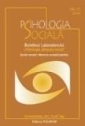 Psihologia Sociala. Nr. 13/2004 ? Buletinul Laboratorului Psihologia cimpului social , Universitatea Al.I. Cuza , Iasi, Numar tematic: Memorie sociala/colectiva - ***