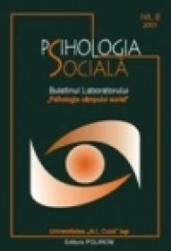 Psihologia sociala. Nr. 8/2001 - Buletinul Laboratorului   - ***