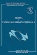 Revista de Psihologie Organizationala. Vol. II, Nr. 4/ 2002 -